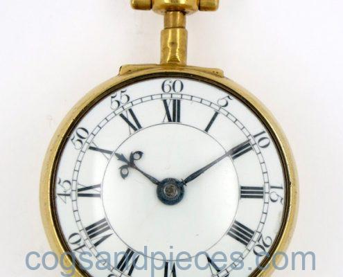 Pocket watch by Thomas Mudge