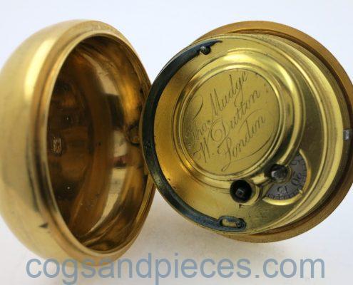 Pocket watch by Thomas Mudge