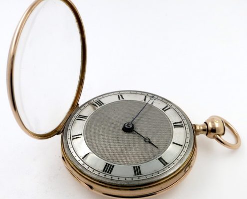 Gold repeating pocket watch