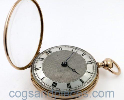 Gold repeating pocket watch