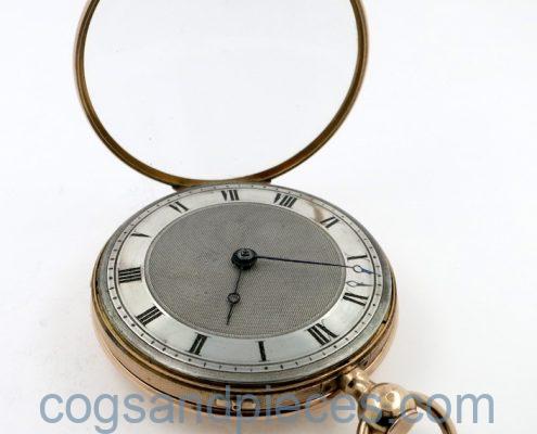 Gold repeating pocket watch