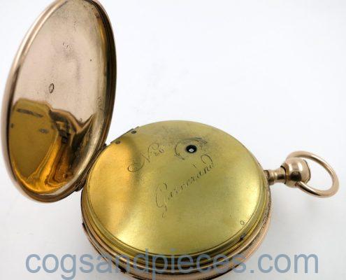 Gold repeating pocket watch