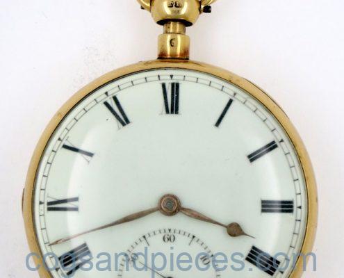 Pocket watch - gold duplex repeater