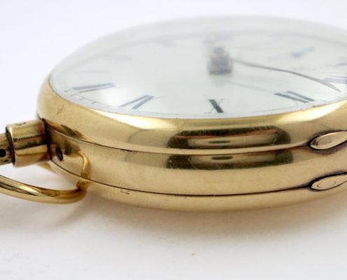 Pocket watch - gold duplex repeater