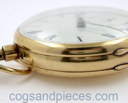 Pocket watch - gold duplex repeater