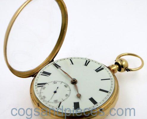 Pocket watch - gold duplex repeater