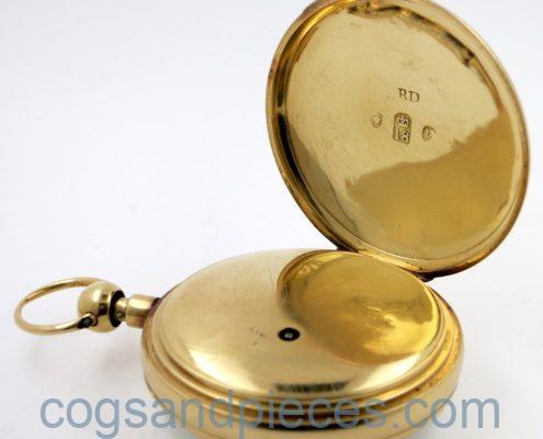Pocket watch - gold duplex repeater