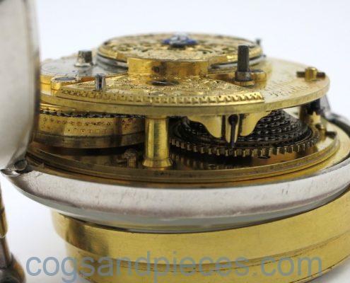 Cylinder pocket watch by Thomas Wright