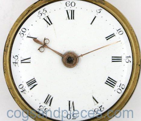 verge pocket watch by Barlow, London