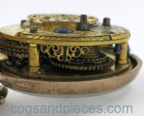 verge pocket watch by Barlow, London
