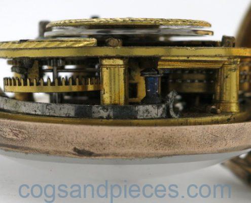 verge pocket watch by Barlow, London