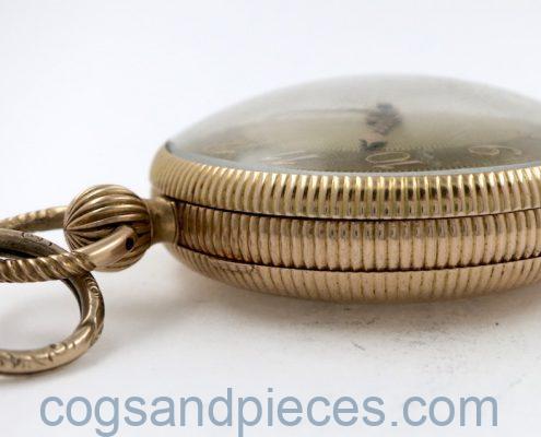 Gold verge pocket watch Brown Wilkinson