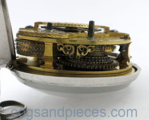 Pocket watch - Adam & Eve polychrome