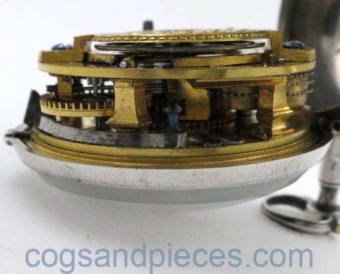 Pocket watch - Adam & Eve polychrome