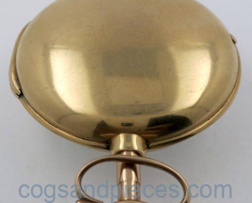 Gold pocket watch by Green & Ward, London
