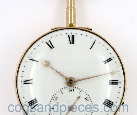 Barwise, gold duplex watch