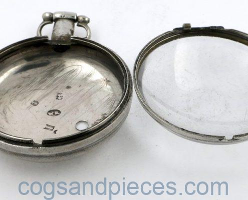 Silver Pocket Watch Case