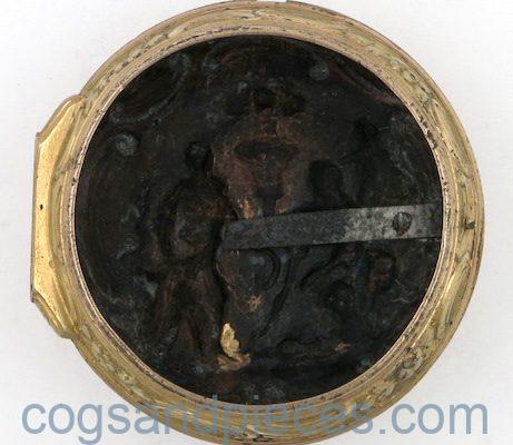 Repousse Pocket Watch Case