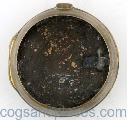 Gilt Pocket Watch Case
