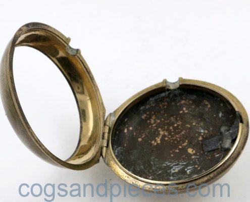 Gilt Pocket Watch Case