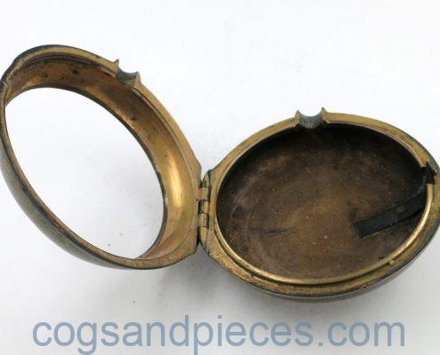 Gilt Pocket Watch Case