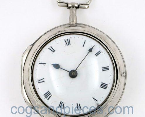 Irish verge pocket watch by Hubert, Dublin