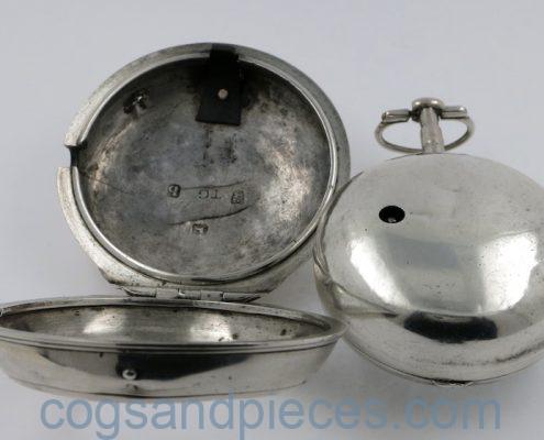 Irish verge pocket watch by Hubert, Dublin