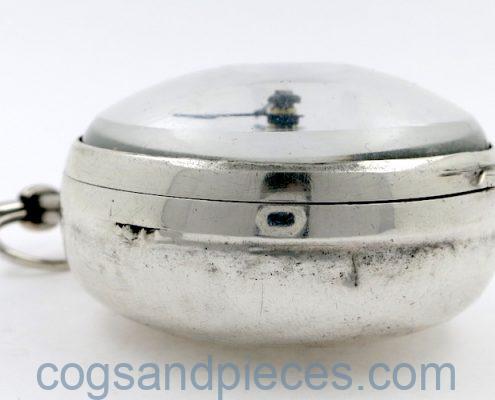 Irish verge pocket watch by Hubert, Dublin