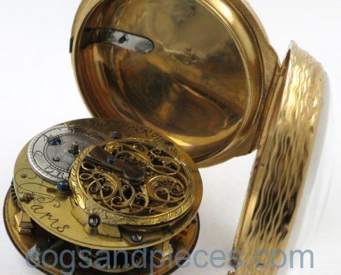 Gold cased verge by Le Roy, Paris