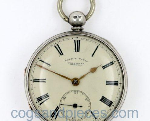 Thomas Yates slow beat pocket watch