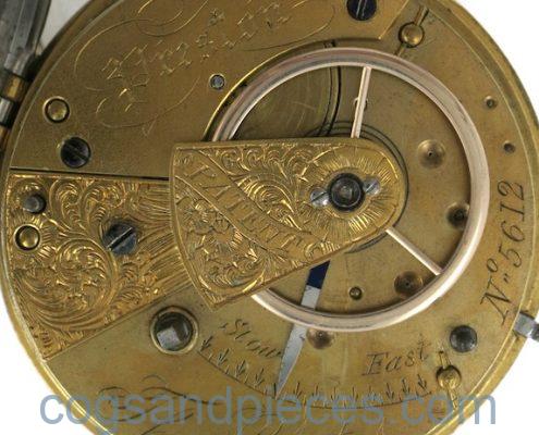 Thomas Yates slow beat pocket watch
