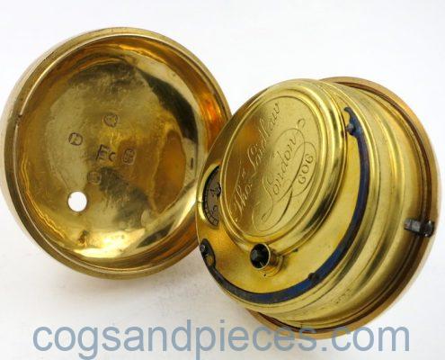 Gold pair cased verge by Thomas Laidlaw