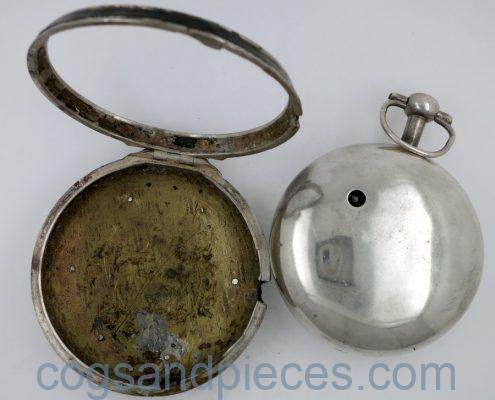 Automaton dial with naval scene