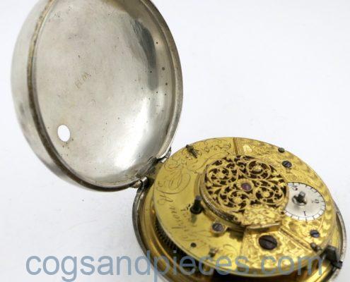 Automaton dial with naval scene