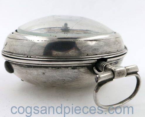 Silver champleve dial