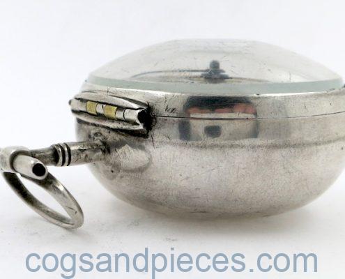 Silver champleve dial