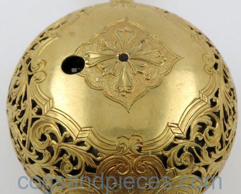 Gold repousse repeater