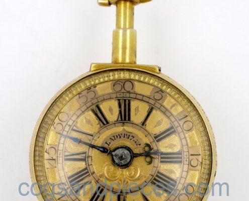 Gold repousse repeater