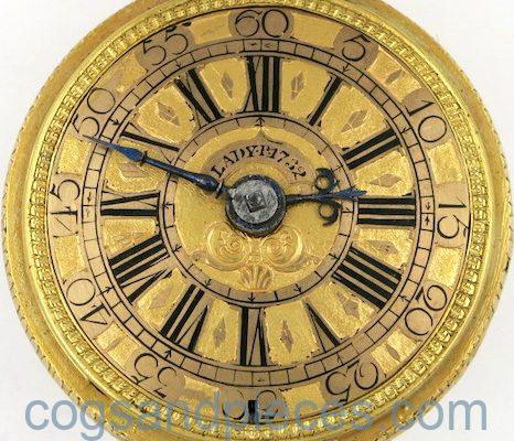 Gold repousse repeater
