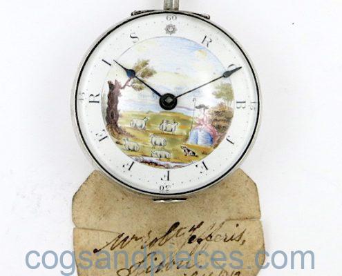 verge watch polychrome dial