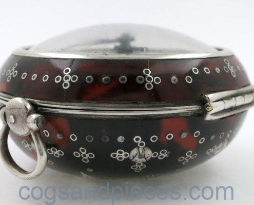 Tortoiseshell pair cased verge