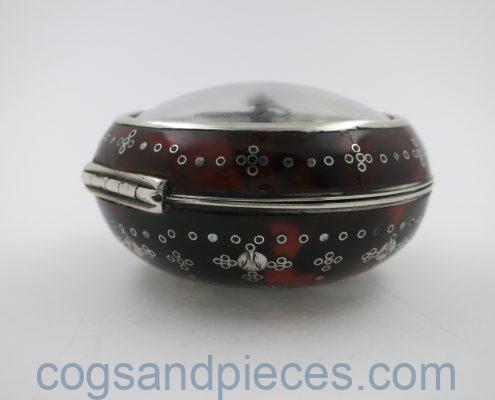 Tortoiseshell pair cased verge