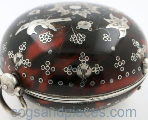 Tortoiseshell pair cased verge