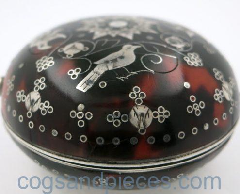 Tortoiseshell pair cased verge