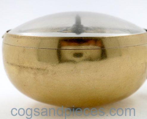 Gold repousse pair cases