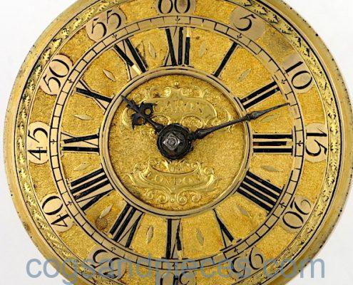 Gold repousse pair cases