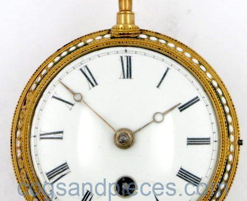 Momento Mori verge pocket watch
