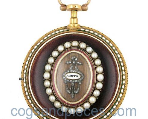 Momento Mori verge pocket watch
