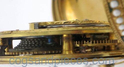Momento Mori verge pocket watch