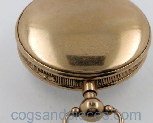 Gold repeating cylinder pocket watch